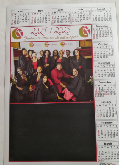 Basadi Magnetic Calendar