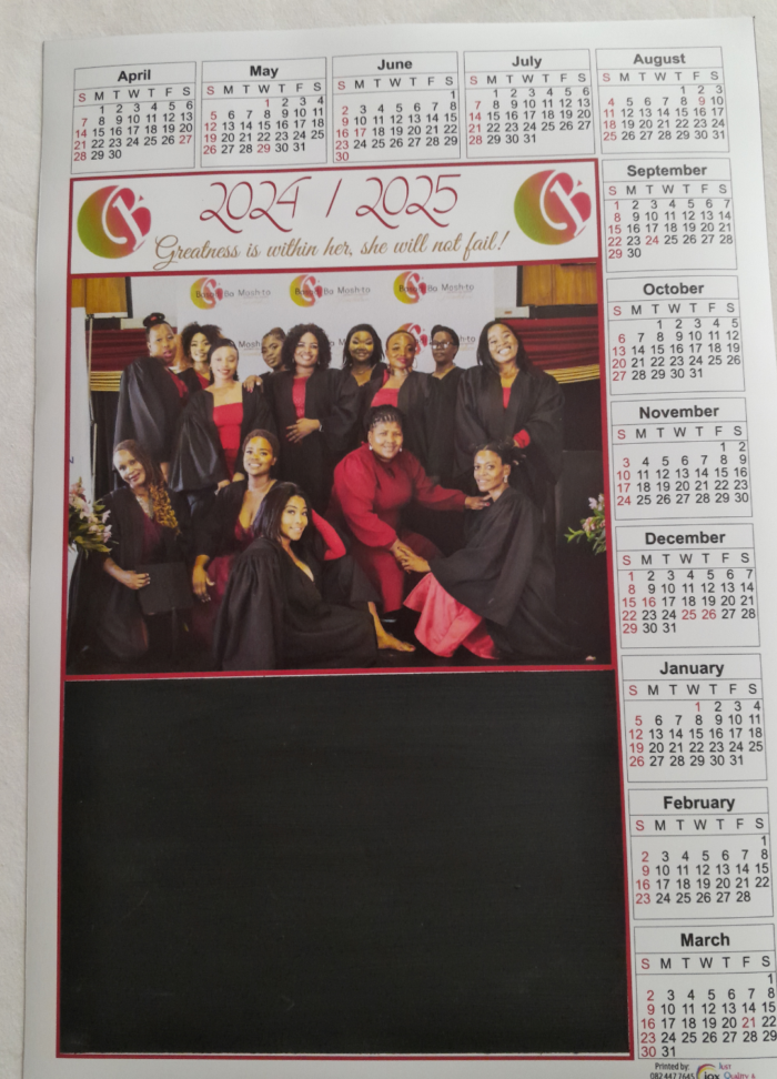 Basadi Magnetic Calendar